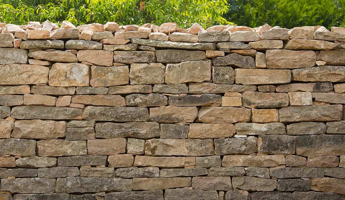 Mur en pierre sèche, Laisse Béton, Vaucluse